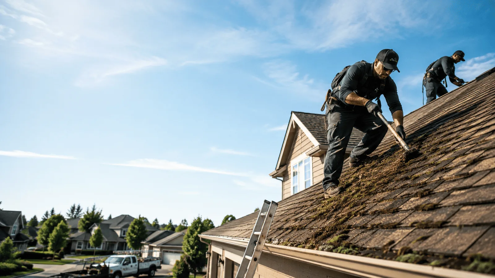 Roof Moss Removal in Summit, AR near me